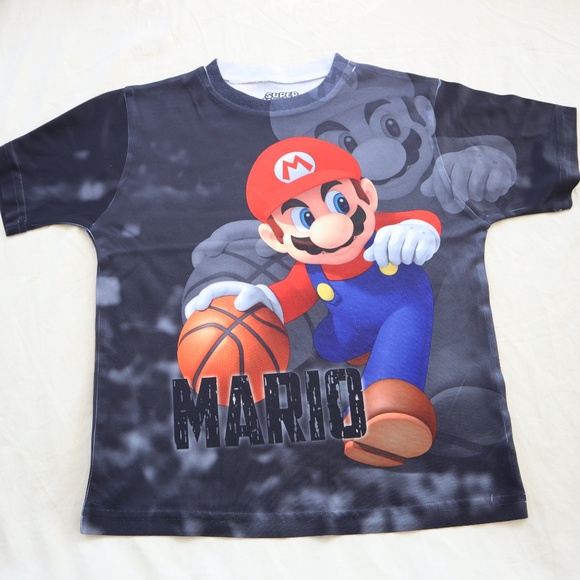 Mario basketball shirt Clearance
